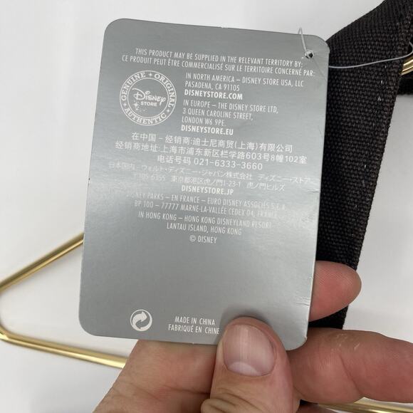 Disney Mickey and Minnie Red Striped Tote Bag Canvas - Picture 6 of 9